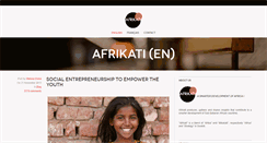 Desktop Screenshot of afrikati.com
